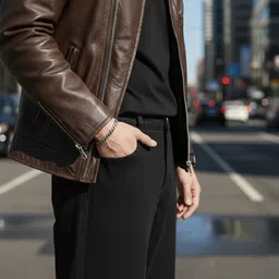 FALKRA Men Straight Fit Mid-Rise Stretchable Jeans image 3