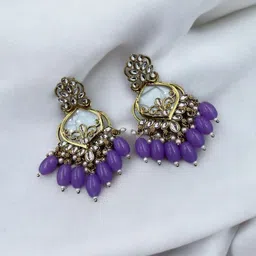 Women Click Geometric Drop Earrings-picture-19