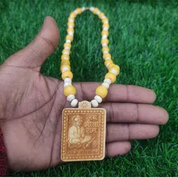 Basukiya Brass Statement Necklace image 2