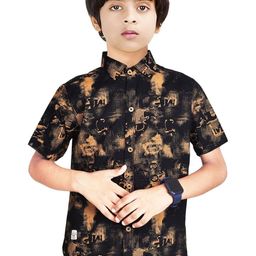 MADE IN THE SHADE Unisex Kids Floral Printed Casual Shirt-picture-17