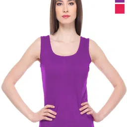 BAESD Women Pack of 2 Solid Cotton Tank Top-picture-40