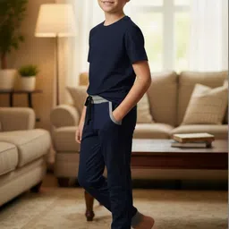 YK Boys Pure Cotton Regular Fit Joggers image 3