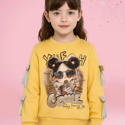 CUTECUMBER Girls Graphic Printed Sweatshirt-picture-21