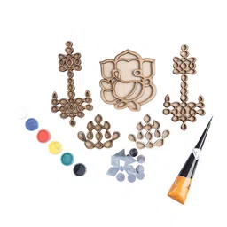 ilearnngrow DIY Ganeshji decoration Lippan Art-picture-31