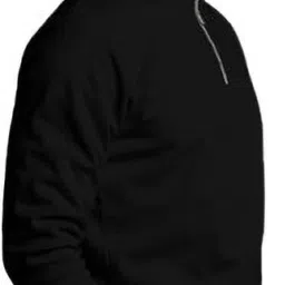adixus Men Full Sleeve Solid Sweatshirt image 3