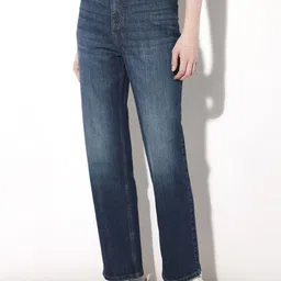 ONLY Women Straight Fit High-Rise Jeans-image-64
