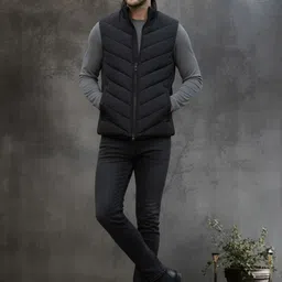 Davno Men Lightweight Puffer Jacket image 3