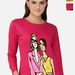 Metronaut Women 2 Printed Bio Finish T-shirt-picture-33