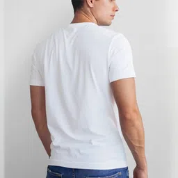 Seekbuylove Men Bio Finish Typography Printed Pure Cotton T-shirt image 4