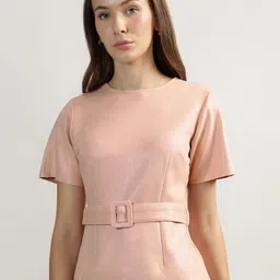 CENTRESTAGE Women Solid Sheath Dress image 2