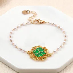 SALTY Lotus Charm  Bracelet-picture-33