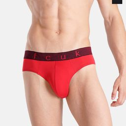 FCUK Men Pack Of 2 Low-Rise Ultrasoft Hipster Briefs GUSTON-BSALSA-JET BLACK-S-picture-20