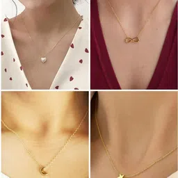 Tipsy closet Gold-Plated Stainless Steel Necklace-picture-12