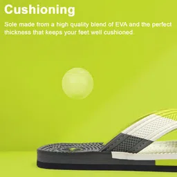 doctor health super soft FOOTUP Men Colourblocked Thong Flip-Flops image 3