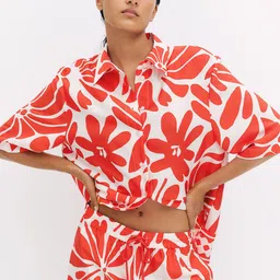 H&M Patterned Drawstring Shorts-picture-20