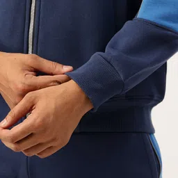 Monte Carlo Colorblocked Mock Collar Tracksuit image 4