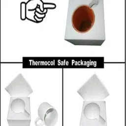 Whats Your Kick White & Blue Printed Ceramic Glossy Mugs image 2