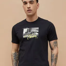 Fame Forever by Lifestyle Typography Printed Round Neck Cotton T-shirt-picture-27