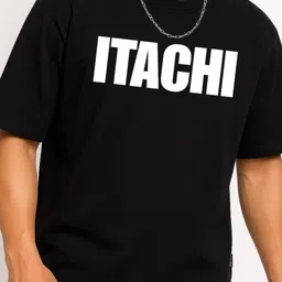 Be Crazy Shankar Impex Anime Graphic Printed Drop-ShoulderSleeves Cotton Oversized T-shirt image 2