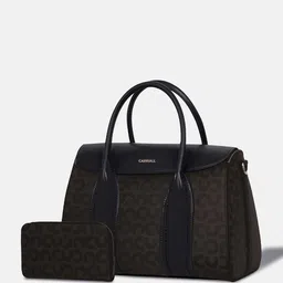 CARRIALL PU Structured Tote Bag-picture-40