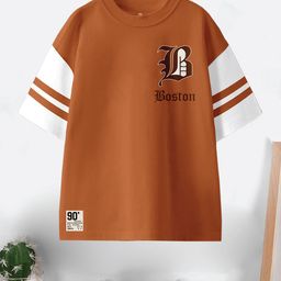 CODEZ Boys Drop-Shoulder Sleeves Pure Cotton T-shirt-picture-34