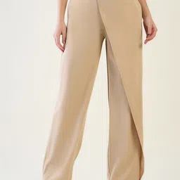 aayu Women Comfort High-Rise Trousers-image-97