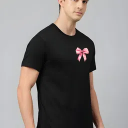 SZN Men Bow Printed Short Sleeves Regular Fit T-shirt image 5