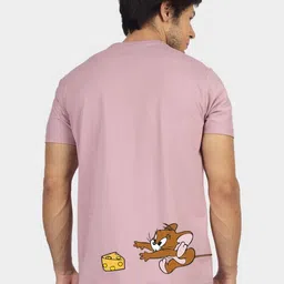 Greylongg Men Graphic Printed Round Neck Cotton T-shirt image 4