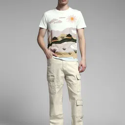 Jack & Jones Men Applique T-shirt image 3