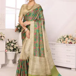 KALINI Floral Printed Saree-picture-32