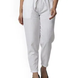 Neelokurti Women Mid-Rise Cotton Regular Trousers-picture-29