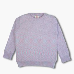 Bodycare Girls Cable Knit Woollen Pullover-picture-3