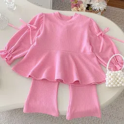 LULU & SKY Girls Tunic with Trousers image 2