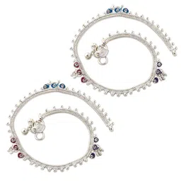 Heer Collection Silver-Plated Anklet image 3