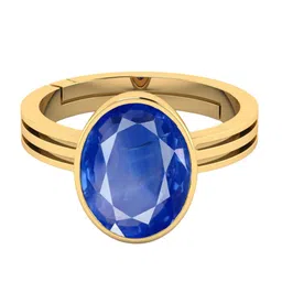 VISHVMA Gold-Plated Sapphire Studded Finger Ring-picture-23