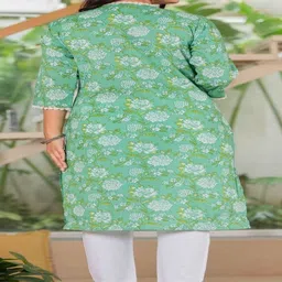 MAINA CREATION Women Floral Printed Floral Anarkali Kurta image 2