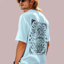 AUSK Graphic Printed Round Neck Cotton Oversized T-shirt-picture-24