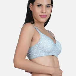SHYAM SONS FLAIR Floral Bra Full Coverage Lightly Padded-picture-16