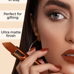 Just Herbs Set Of 3 Long Stay Ultra Matte Lipstick-4 gm Each-JHUM13-JHUM14-JHUM15 image 2