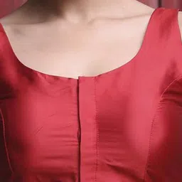 Indethnic Sleeveless Saree Blouse image 3