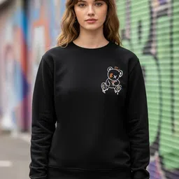 BENNY BROOKS Women Printed Sweatshirt image 5