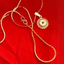 Nawab Collection Women Gold-Plated Chain With Pendant-picture-18