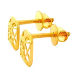 C KRISHNIAH CHETTY JEWELLERS PVT LTD 22Kt Gold Earrings-1.23g image 2