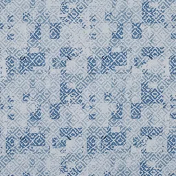 Home Centre Blue Geometric 200 TC Bedsheet with 2 Pillow Covers image 3