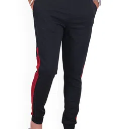 EcoLove Men Side-Striped Drawstring Lounge Joggers image 2