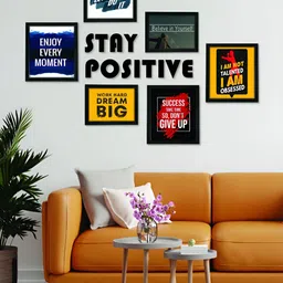 RANDOM Black & White 6 Pieces Wall Photo Frames-picture-14