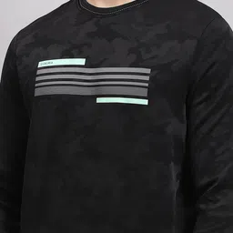 Monte Carlo Men Camouflage Printed Sweatshirt image 2