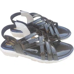 NEW LATEST Girls Black Sling Back Sandals-image-99