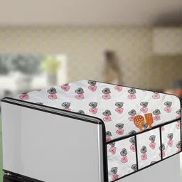 The Furnishing Tree Grey Printed Refrigerator Cover-picture-16