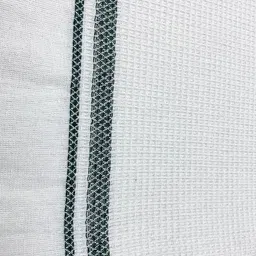 Aura White & Blue 2 Cotton 210 GSM Bath Towel image 3